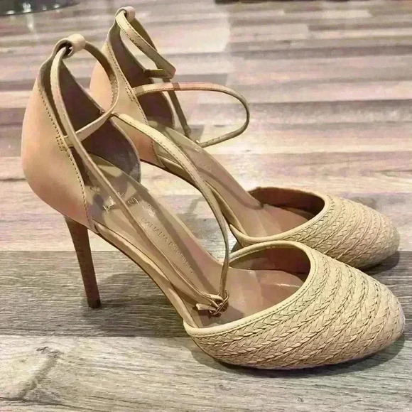 Banana Republic Shoes - New Banana Republic Pumps Veronica Braided Leather Heels Pumps Size 9.5